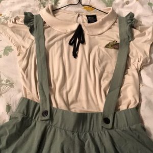 Over the Garden Wall Greg outfit set